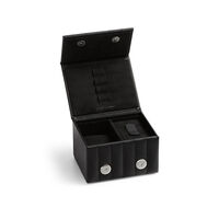 Cooper Travel Watch And Cuff Link Box Black Cooper Travel Watch And Cuff Link Box Black, small